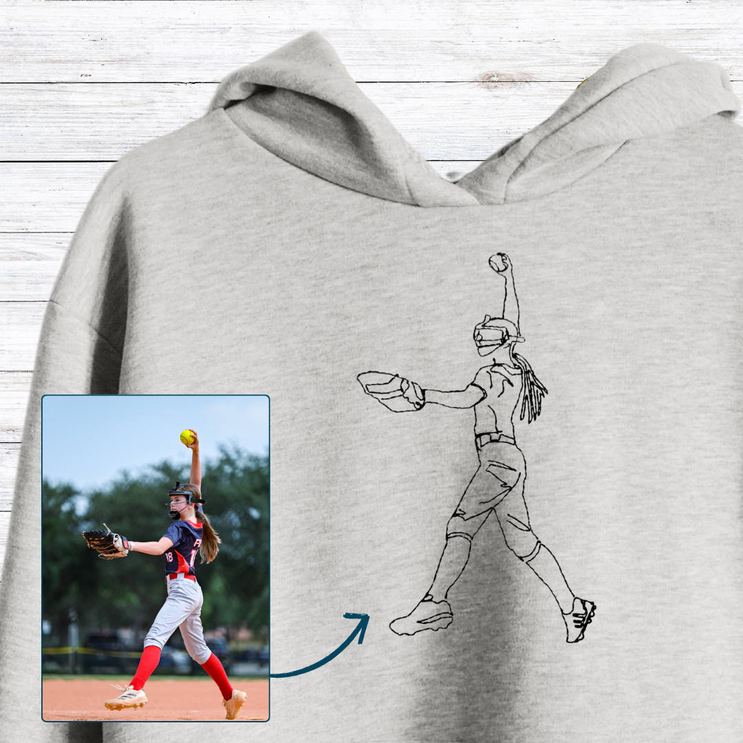 Custom Softball Sweatshirt